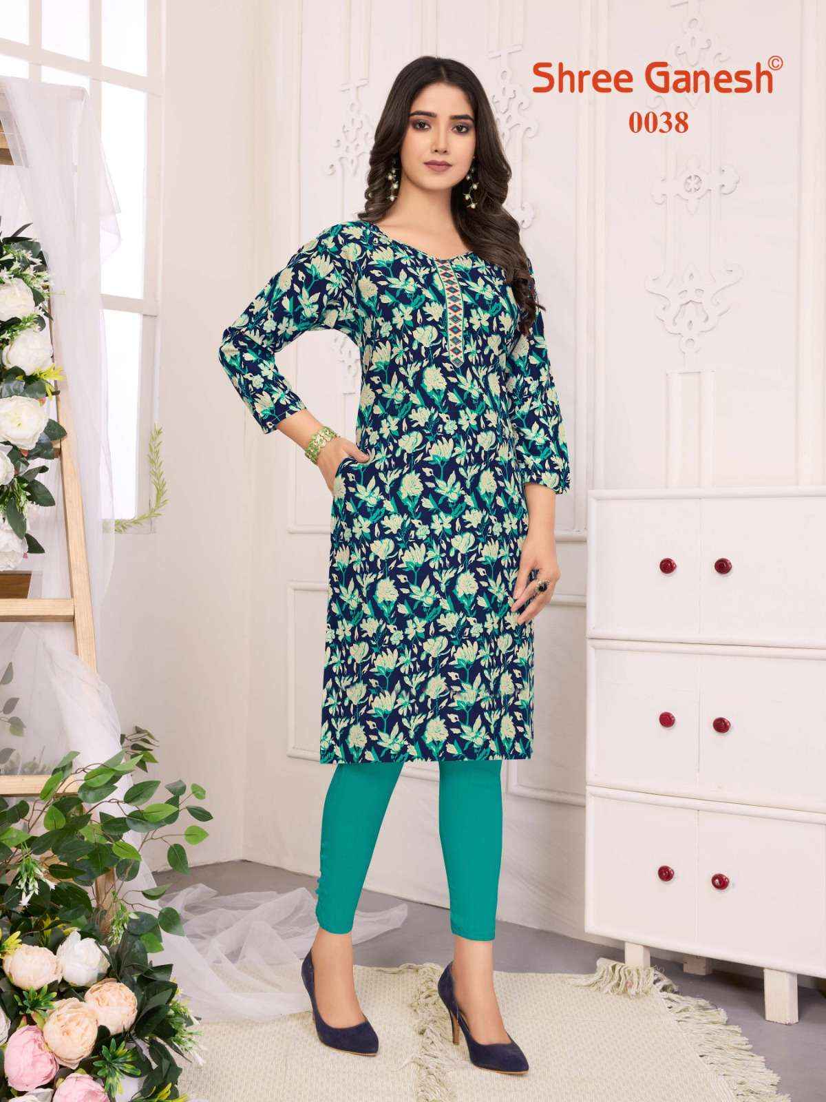 Shree Ganesh Pragya Vol 4 Rayon Kurti Combo Best Quality Kurtis
