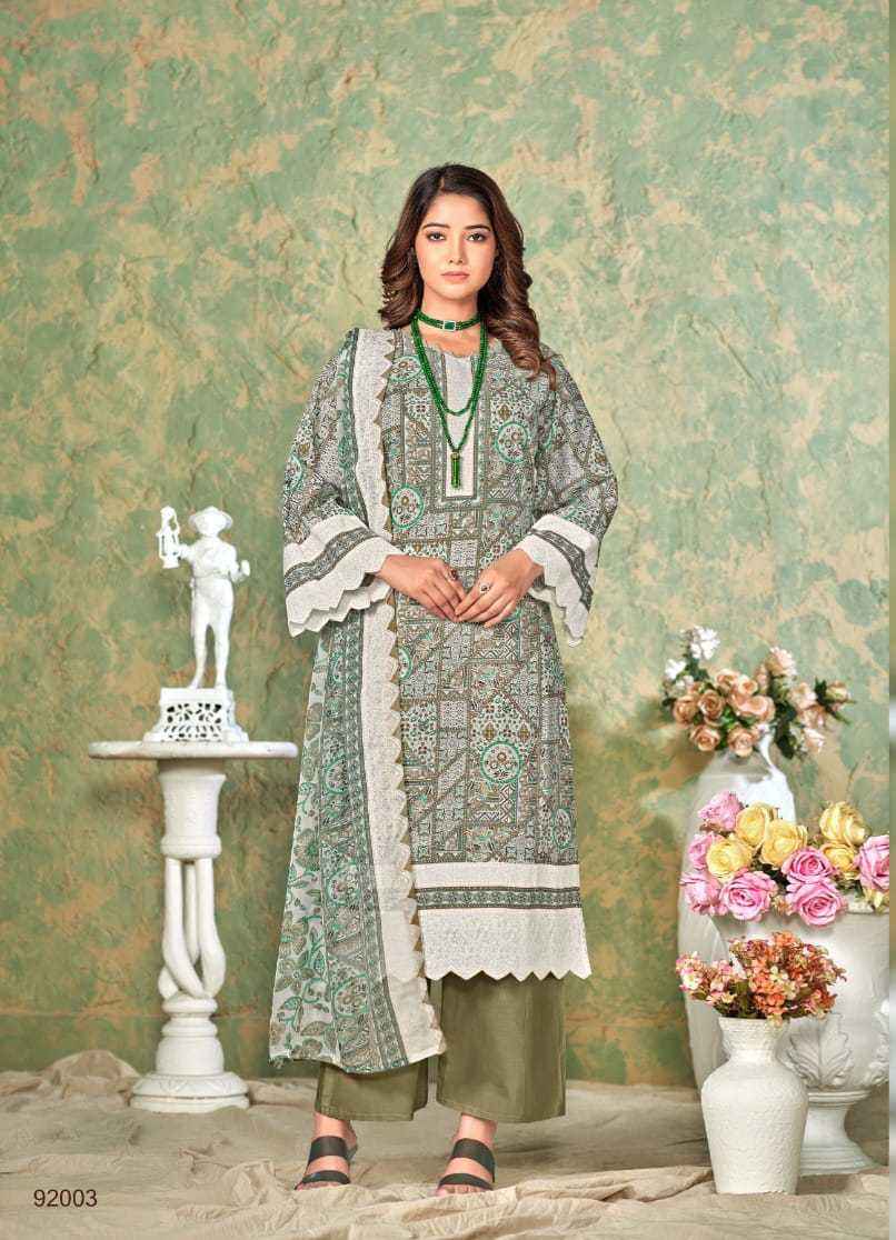 Skt Rihaana Cotton Dress Material 8 pcs Catalogue