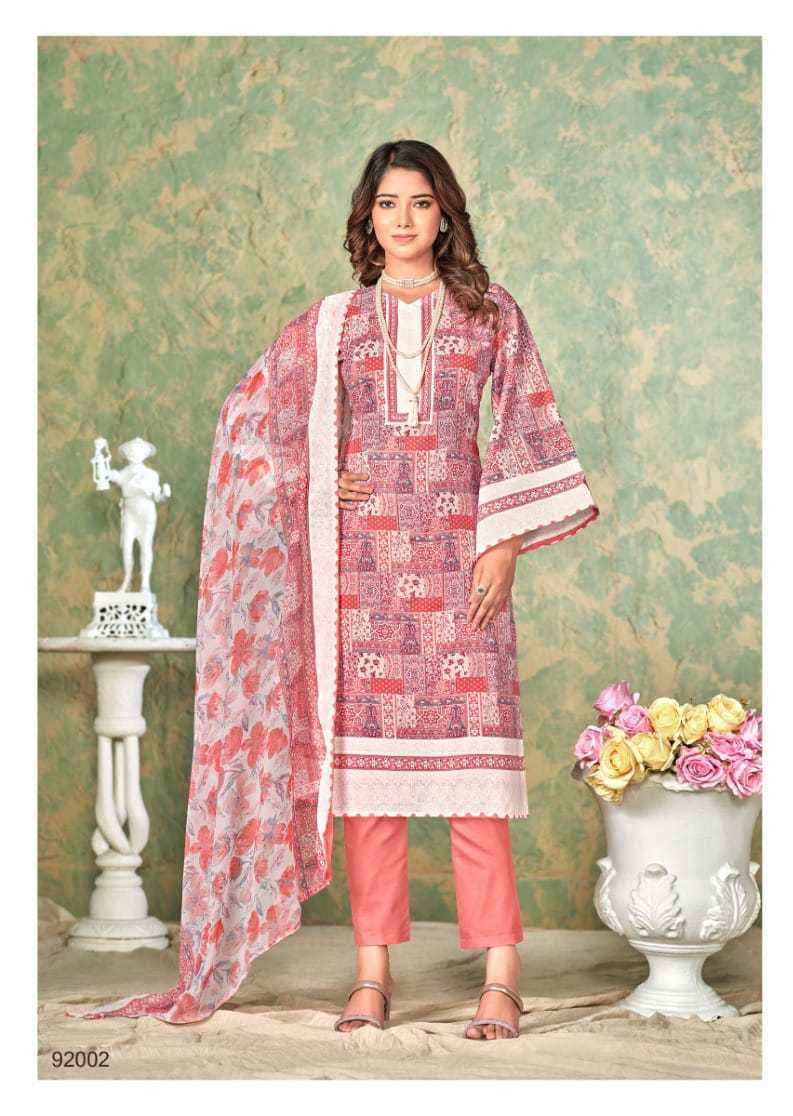 Skt Rihaana Cotton Dress Material 8 pcs Catalogue