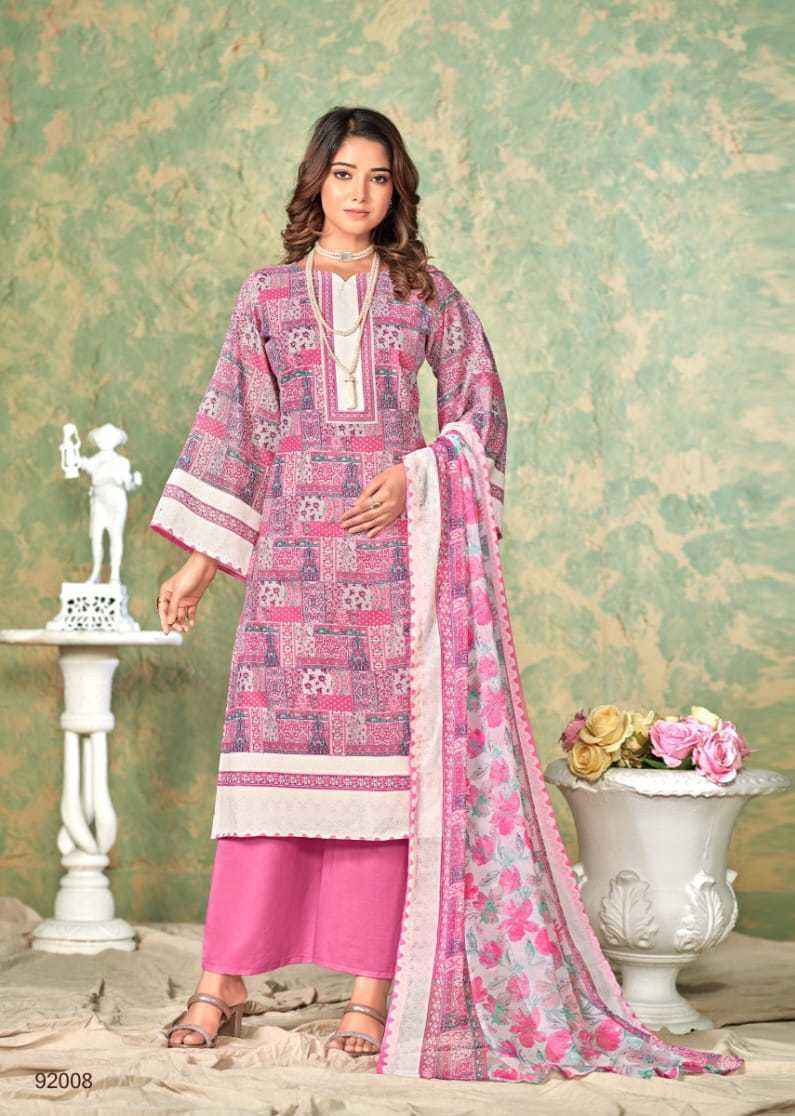 Skt Rihaana Cotton Dress Material 8 pcs Catalogue