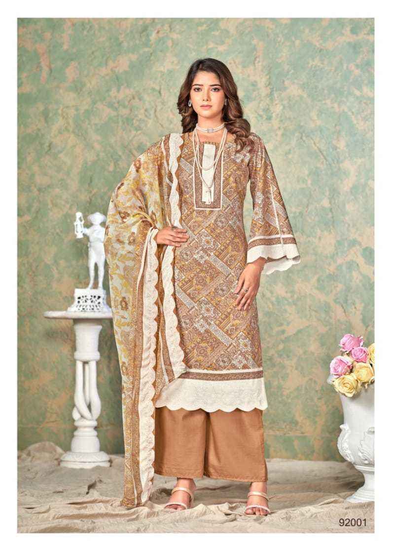 Skt Rihaana Cotton Dress Material 8 pcs Catalogue