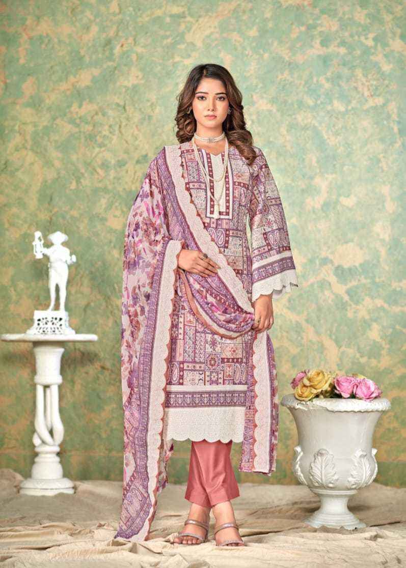 Skt Rihaana Cotton Dress Material 8 pcs Catalogue