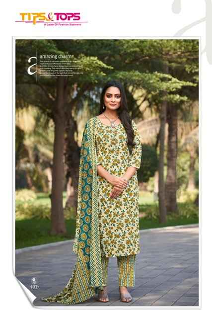 Tips & Tops Summer Fashion Vol 5 Cotton Kurti Combo 6 pcs Catalogue