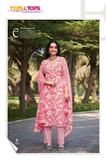 Tips & Tops Summer Fashion Vol 5 Cotton Kurti Combo 6 pcs Catalogue