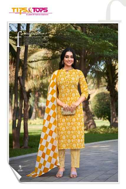 Tips & Tops Summer Fashion Vol 5 Cotton Kurti Combo 6 pcs Catalogue
