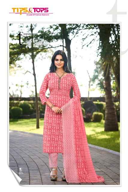 Tips & Tops Summer Fashion Vol 5 Cotton Kurti Combo 6 pcs Catalogue