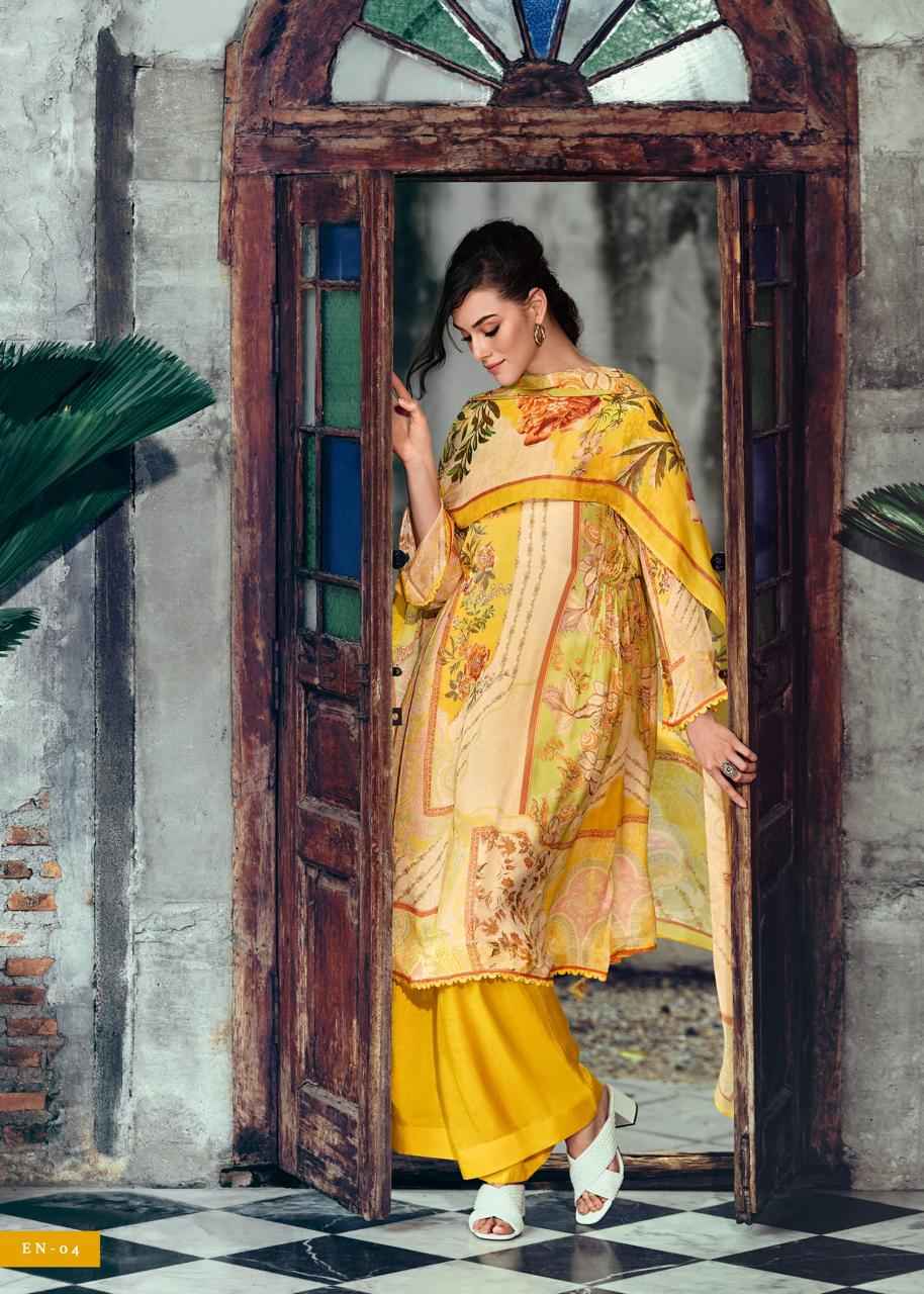 Varsha Erina Viscose Muslin Dress Material (4 Pc Cataloge)