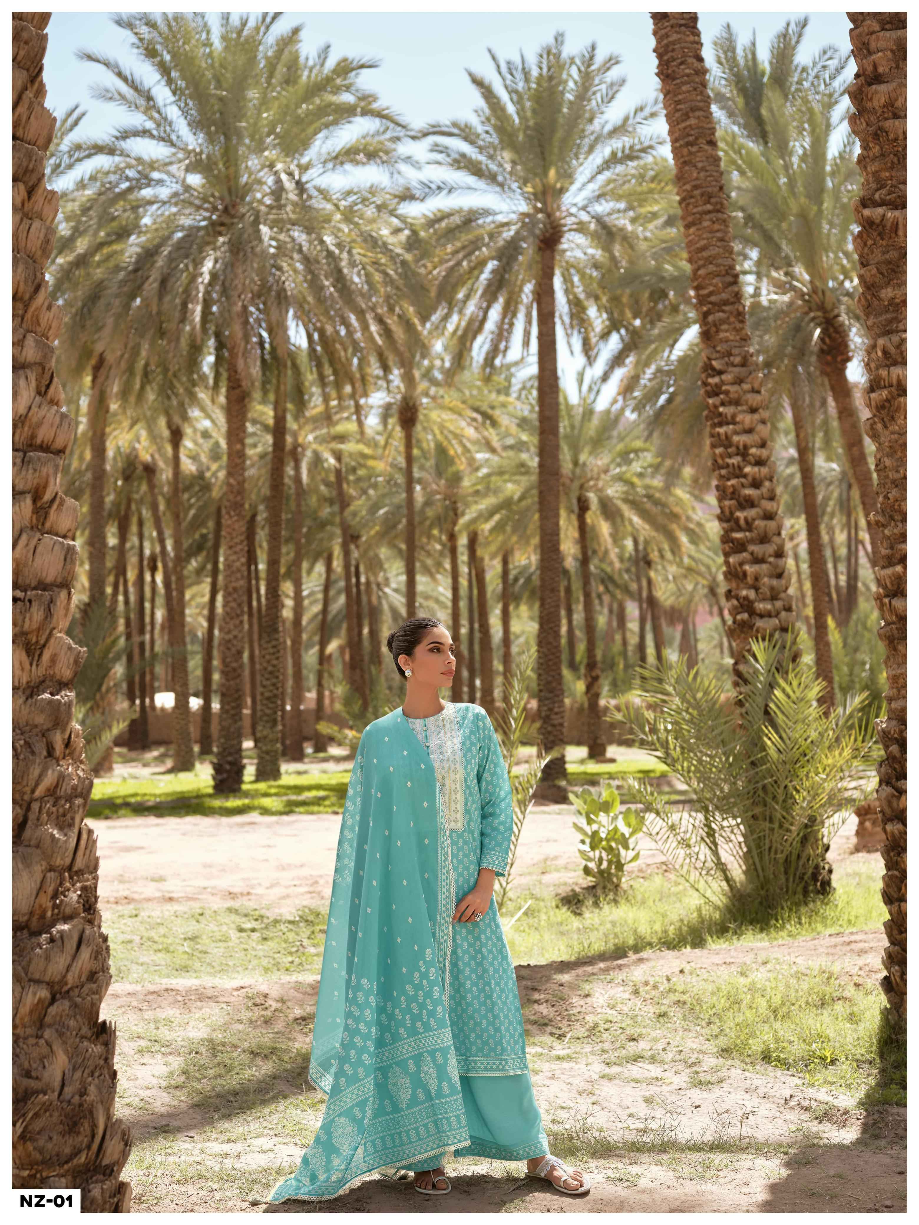 Varsha Naaz Digital Print Cotton Dress Material (4 Pc Catalog)
