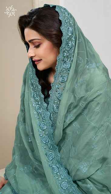 Vinay Kuleesh Nutan Dola Silk Dress Material 5 pcs Catalogue