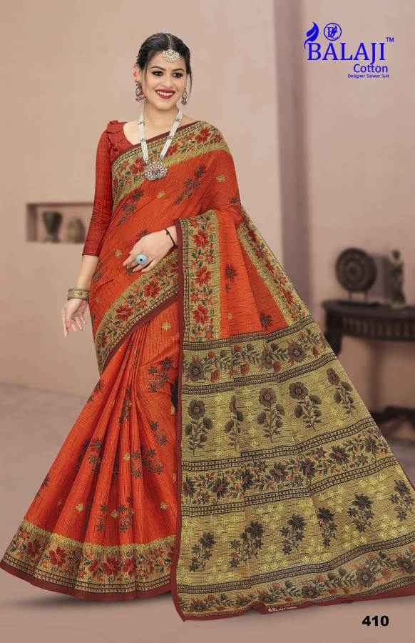 Balaji Prime Beauty Queen With B.p Vol-4 Cotton Saree 20 pcs Catalogue