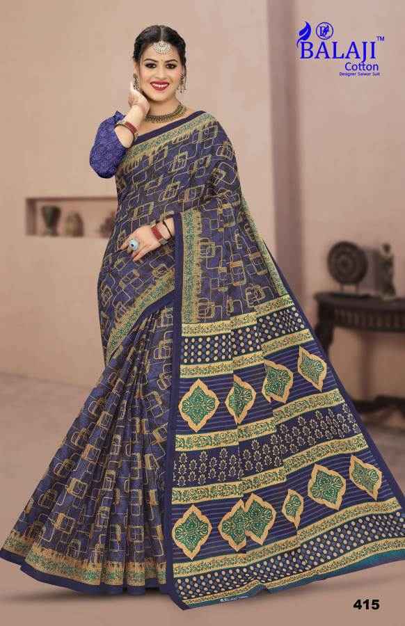 Balaji Prime Beauty Queen With B.p Vol-4 Cotton Saree 20 pcs Catalogue