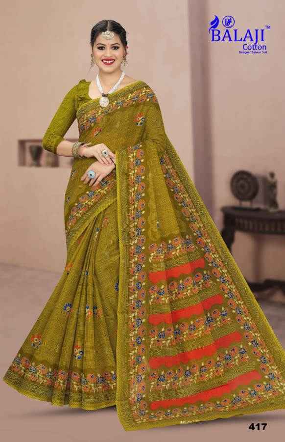 Balaji Prime Beauty Queen With B.p Vol-4 Cotton Saree 20 pcs Catalogue