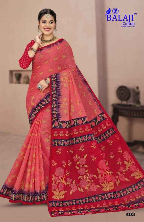 Balaji Prime Beauty Queen With B.p Vol-4 Cotton Saree 20 pcs Catalogue