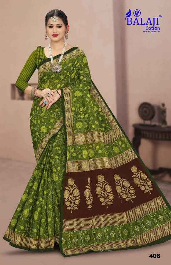 Balaji Prime Beauty Queen With B.p Vol-4 Cotton Saree 20 pcs Catalogue