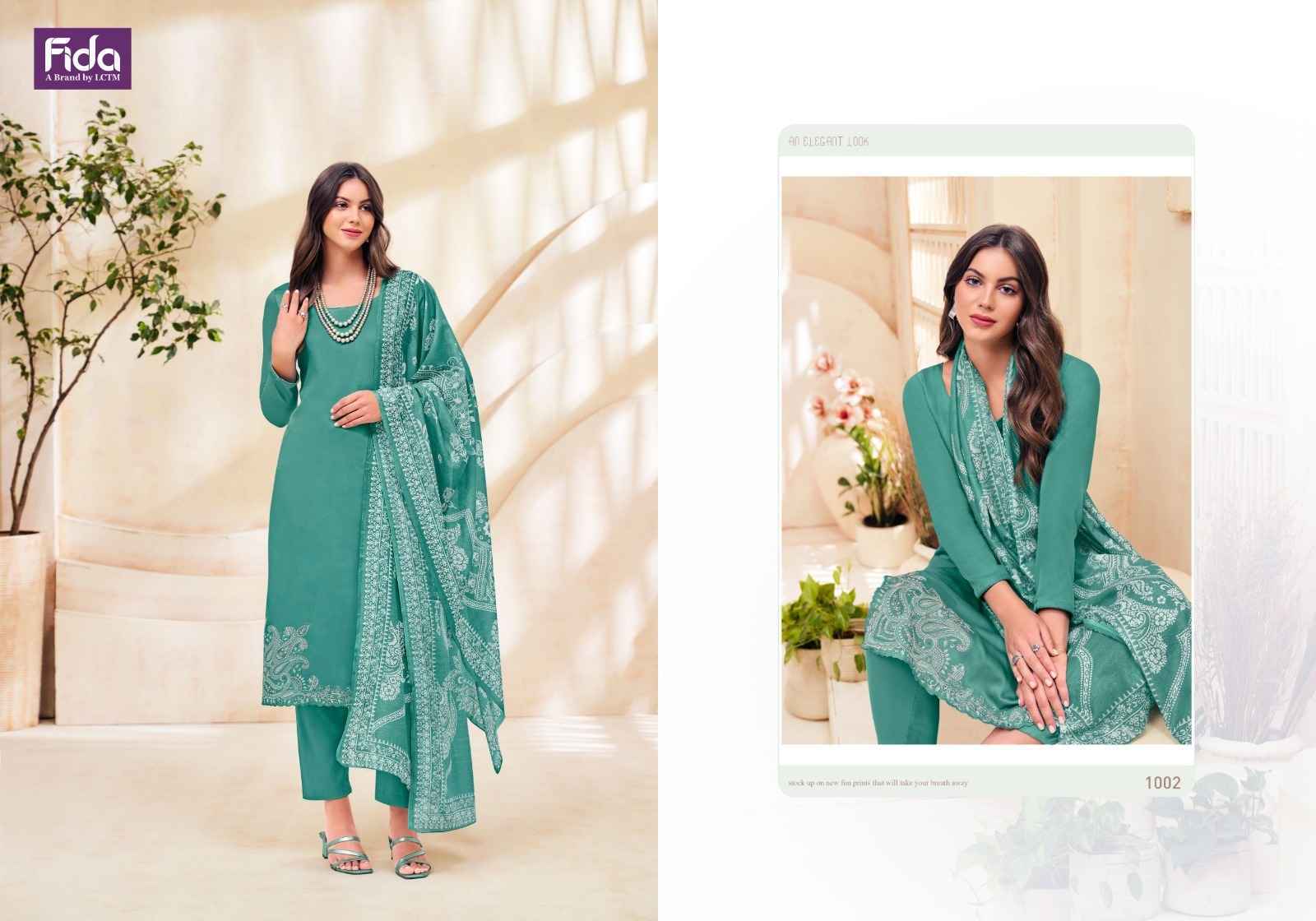 Fida Avyana Cotton Dress Material (6 pcs Catalogue)