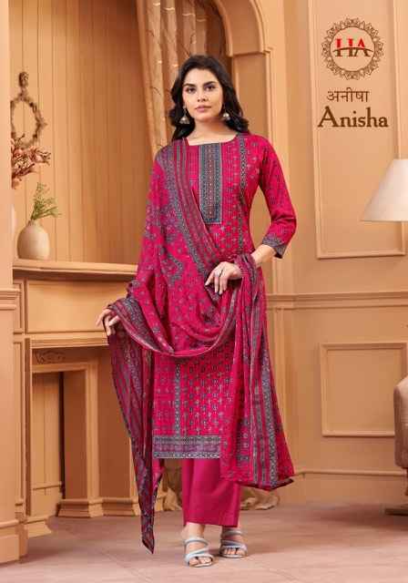 Harshit Fashion Hub Anisha Cotton Dress Material Online Suits Dealer
