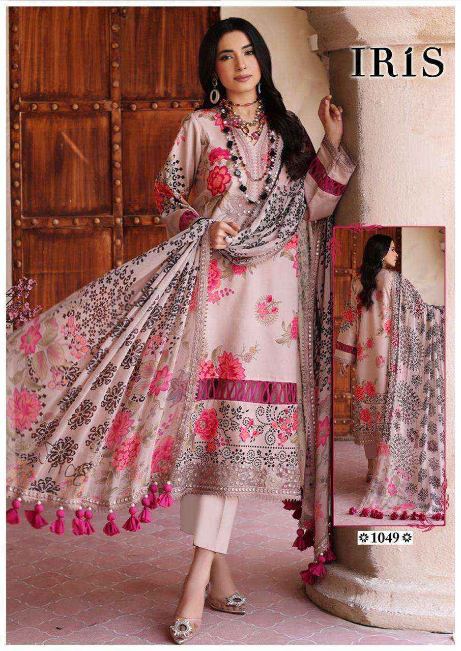 Iris Afsanah Vol-5 Cotton Dress Material (10 pcs Catalogue)