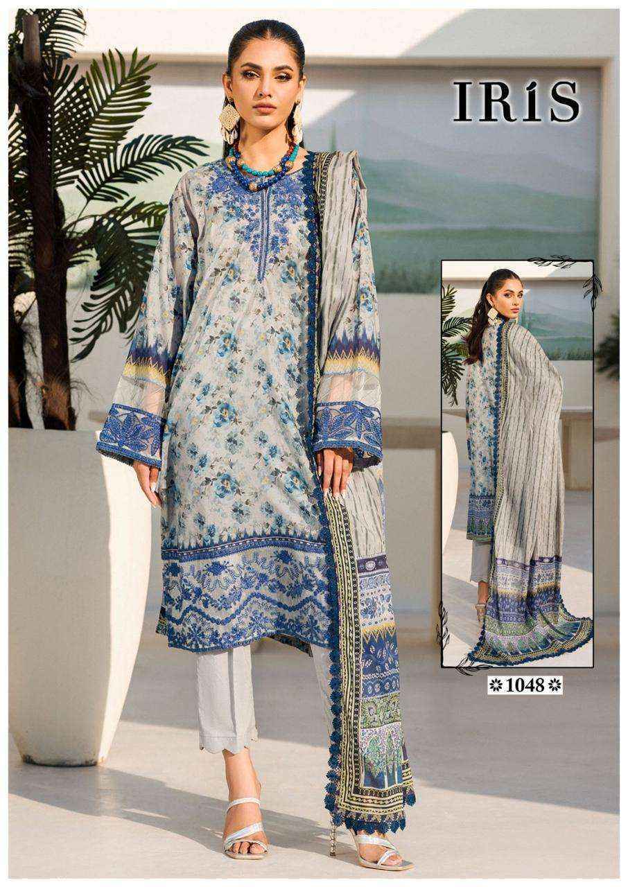 Iris Afsanah Vol-5 Cotton Dress Material (10 pcs Catalogue)