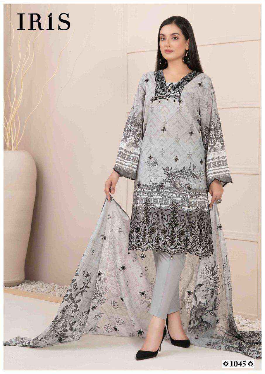 Iris Afsanah Vol-5 Cotton Dress Material (10 pcs Catalogue)