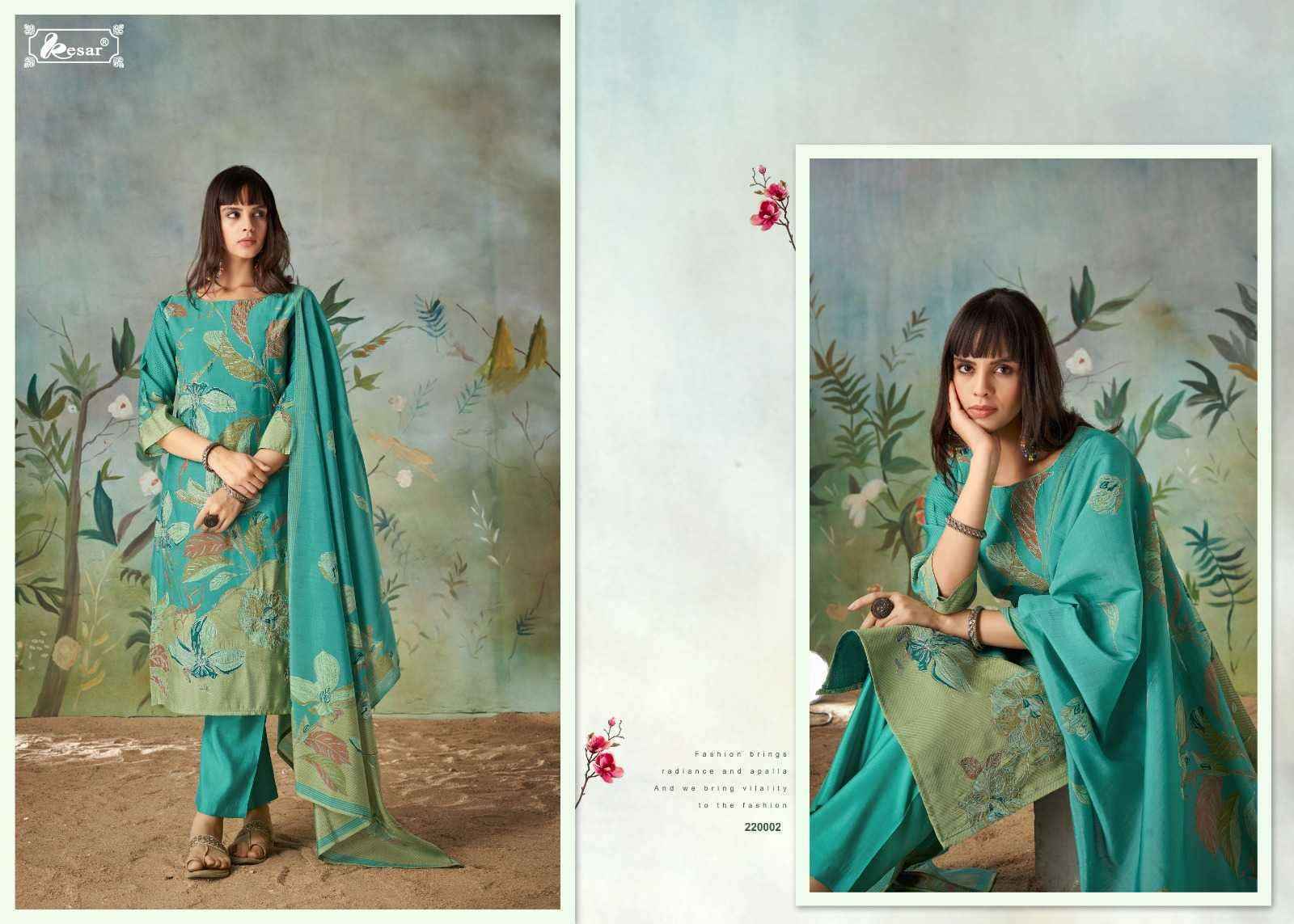 Kesar Shanaya Vol 2 Muslin Dress Material 6 pcs Catalogue