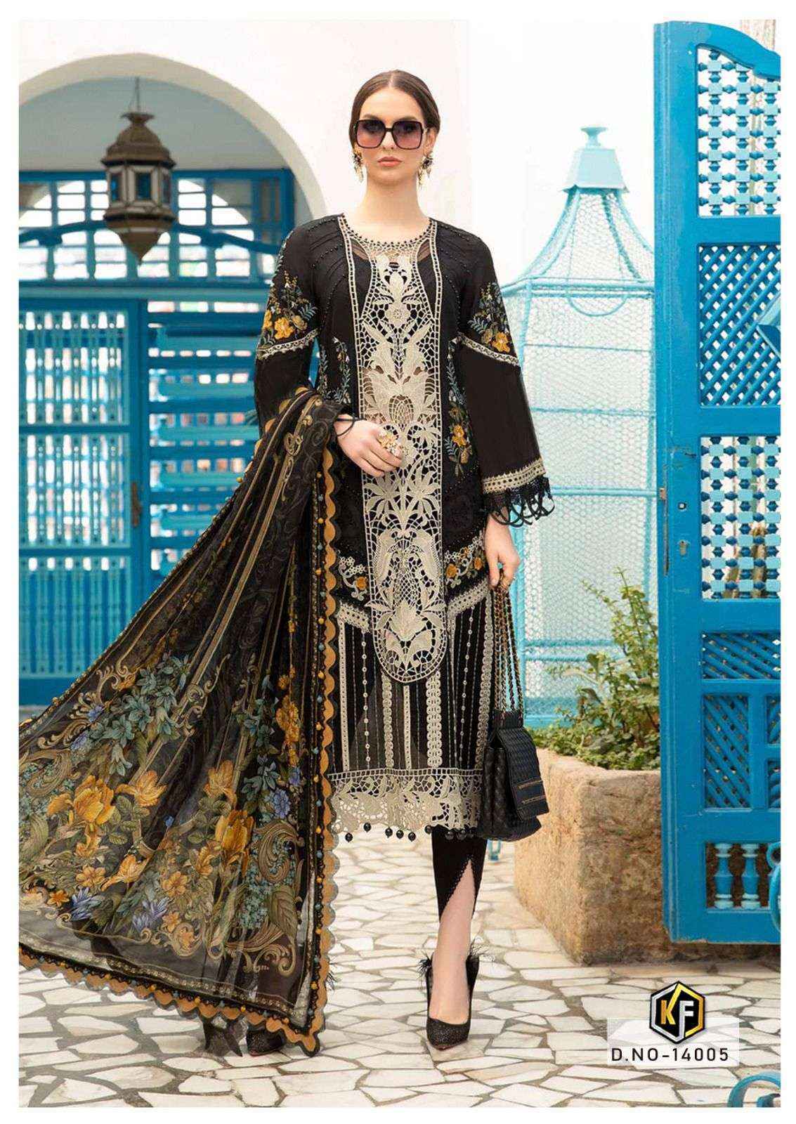 Keval Fab Sobia Nazir Vol-14 Cotton Dress Material (6 pcs Cataloge)