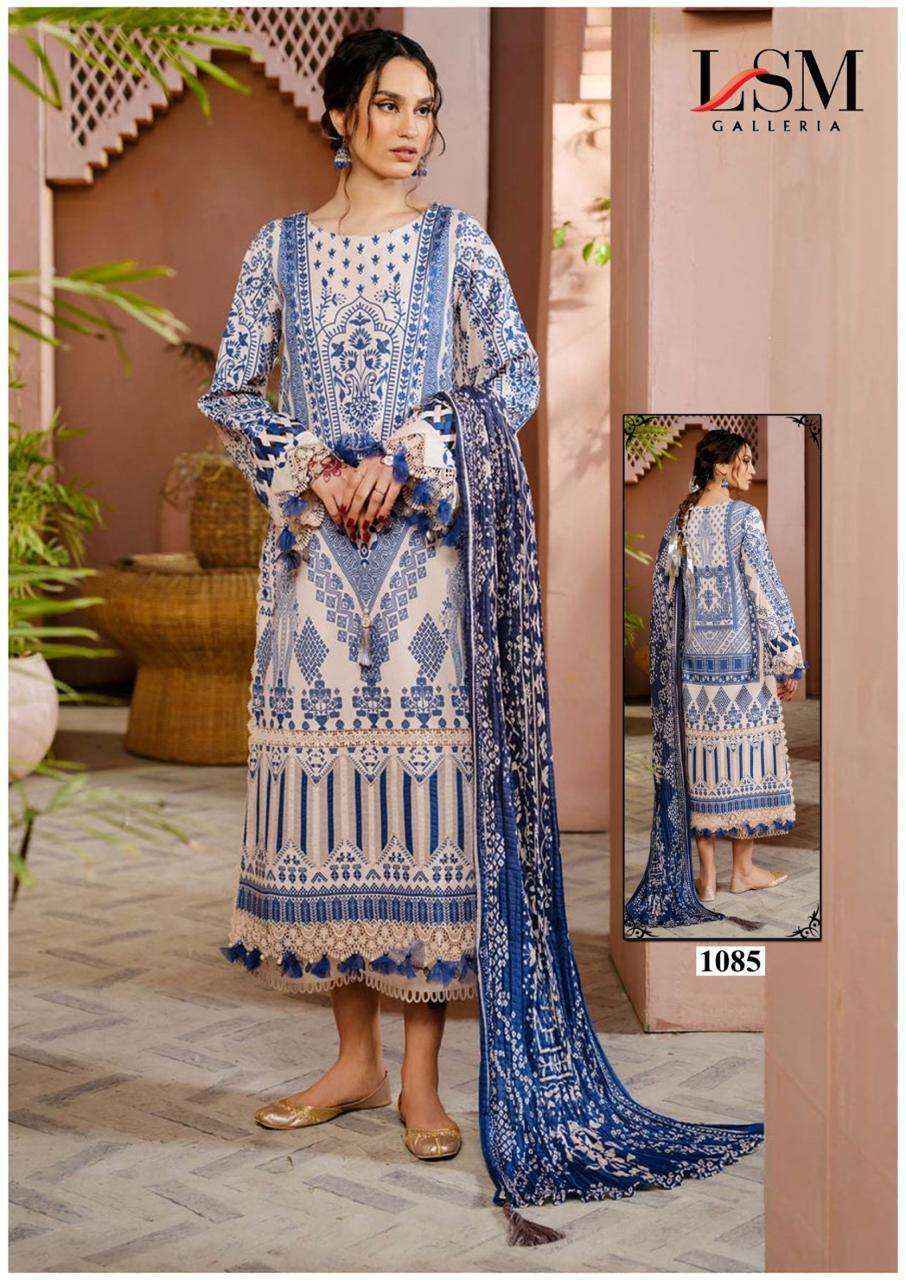 LSM Galleria Parian Dream Vol-9 Lawn Dress Material (6 pcs Catalogue)