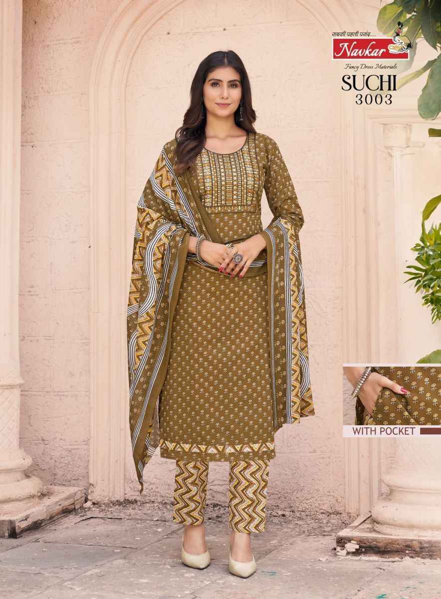Navkar Suchi Vol-3 Cotton Readymade Suit (10 pcs Catalogue)