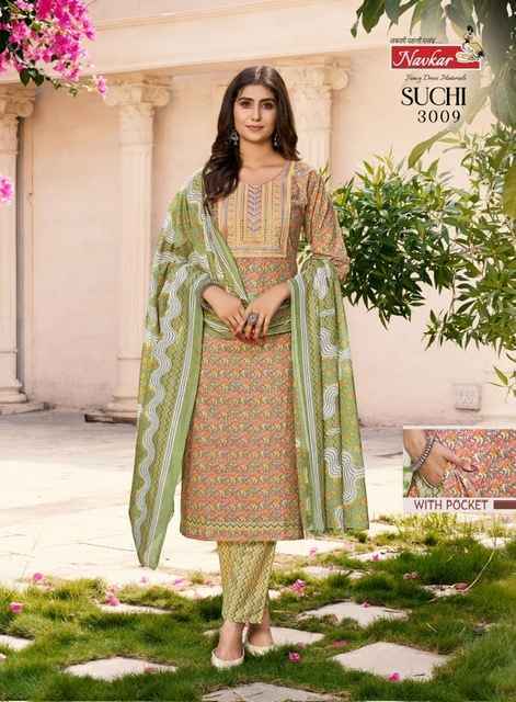 Navkar Suchi Vol-3 Cotton Readymade Suit (10 pcs Catalogue)