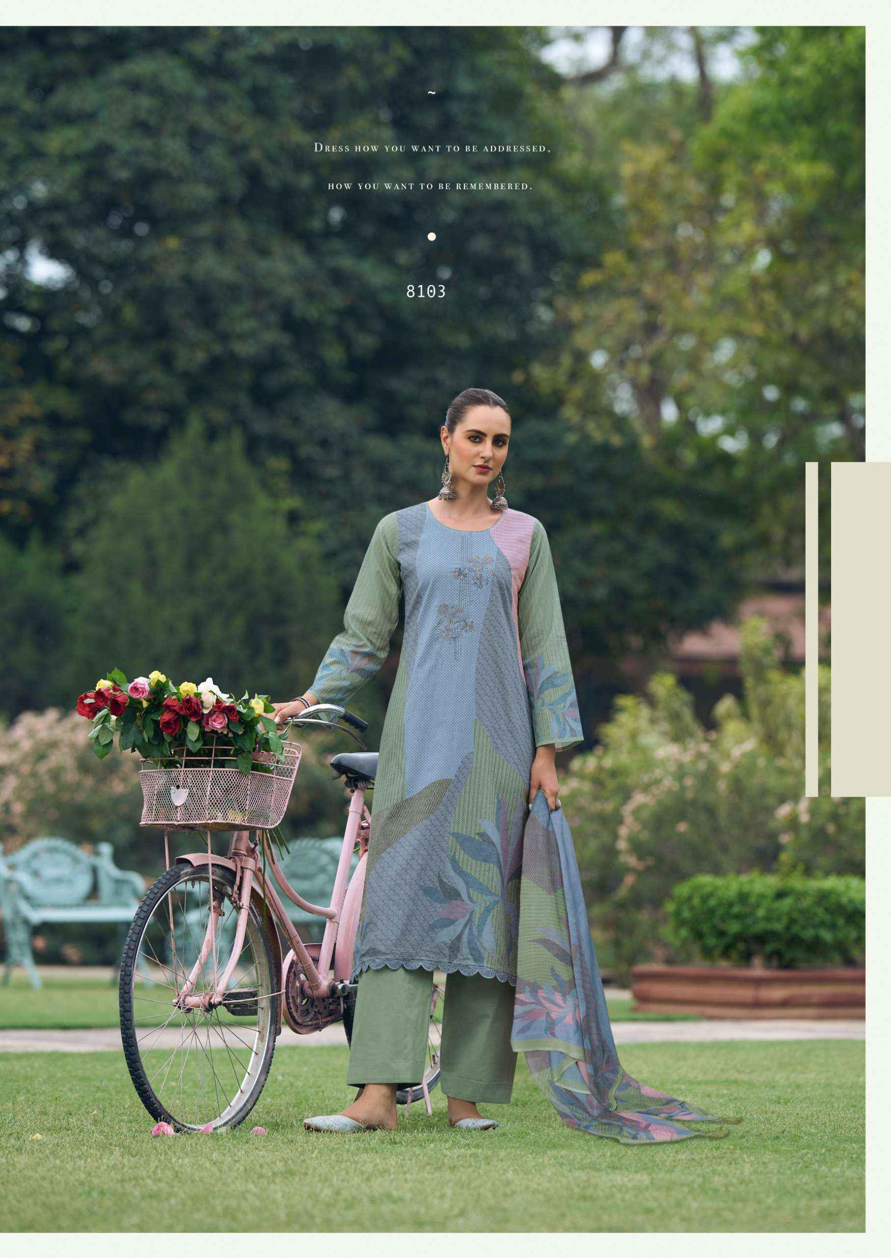 PRM Trendz Maritza Cotton Dress Material (8 pcs Catalogue)