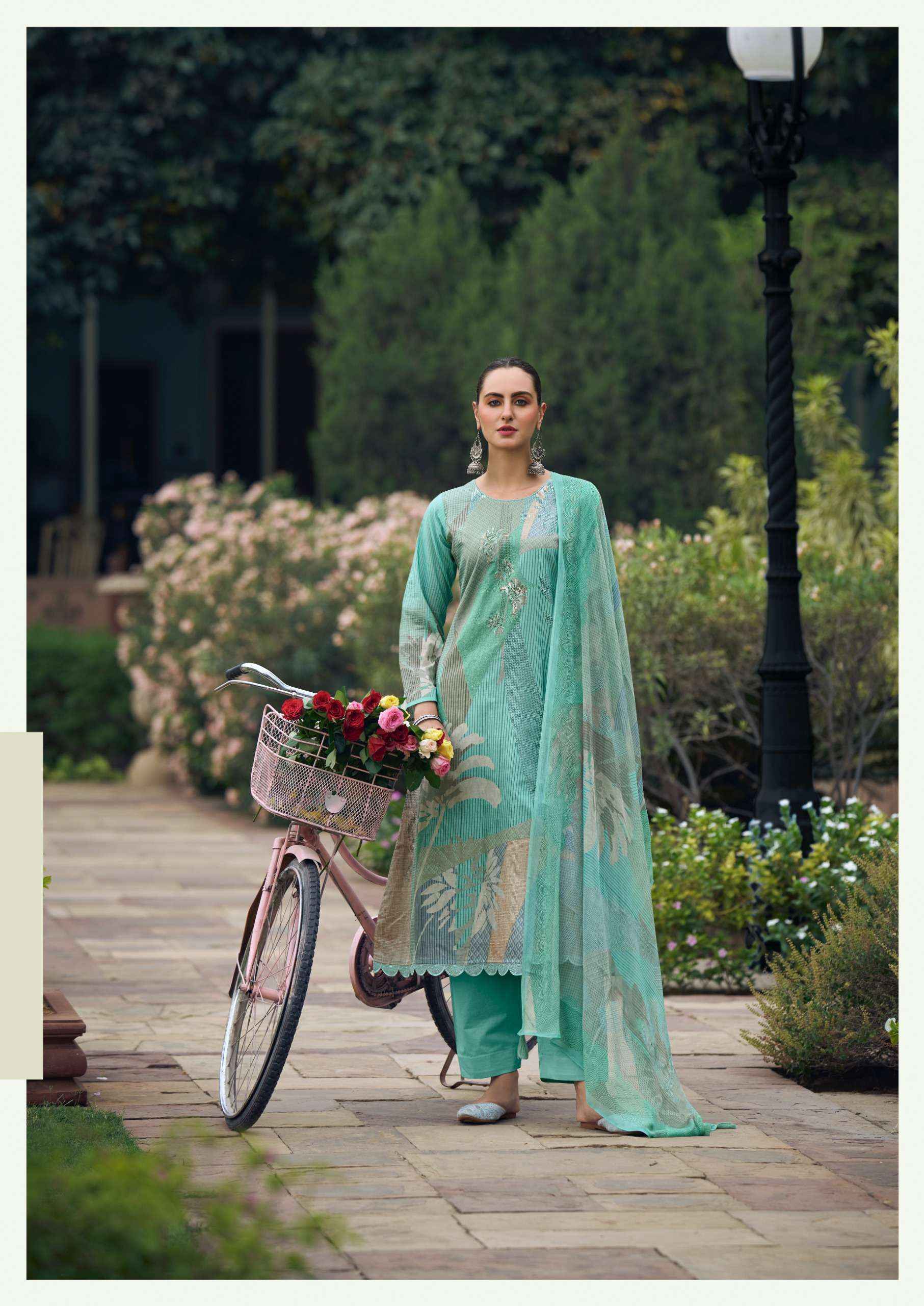 PRM Trendz Maritza Cotton Dress Material (8 pcs Catalogue)