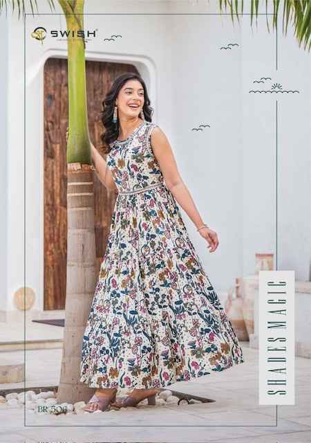 Swish Be Rich Vol 5 Rayon Kurti 8 pcs Catalogue