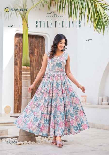 Swish Be Rich Vol 5 Rayon Kurti 8 pcs Catalogue