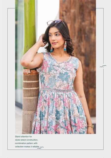 Swish Be Rich Vol 5 Rayon Kurti 8 pcs Catalogue