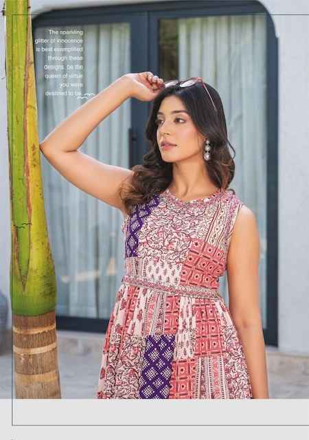 Swish Be Rich Vol 5 Rayon Kurti 8 pcs Catalogue