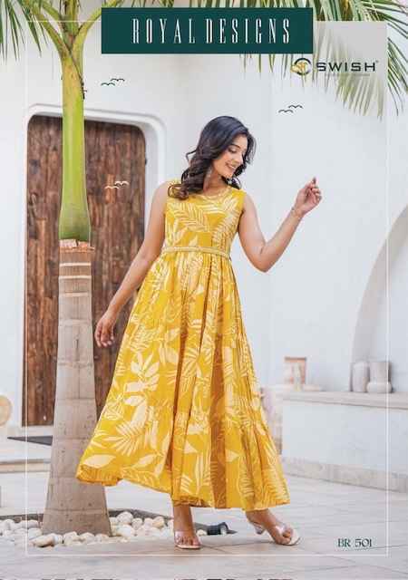 Swish Be Rich Vol 5 Rayon Kurti 8 pcs Catalogue