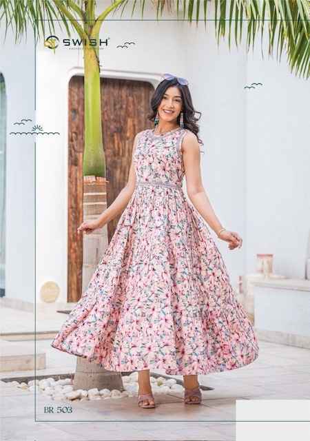 Swish Be Rich Vol 5 Rayon Kurti 8 pcs Catalogue