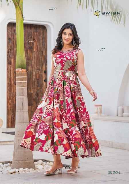 Swish Be Rich Vol 5 Rayon Kurti 8 pcs Catalogue