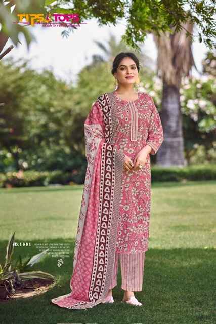 Tips & Tops Summer Fashion Vol-7 Cotton Readymade Suit (6 pcs Catalogue)
