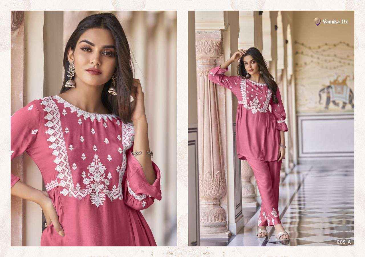 Vamika Nx Vintage Super Hit Rayon Kurti With Pant Wholesale Online Mumbai