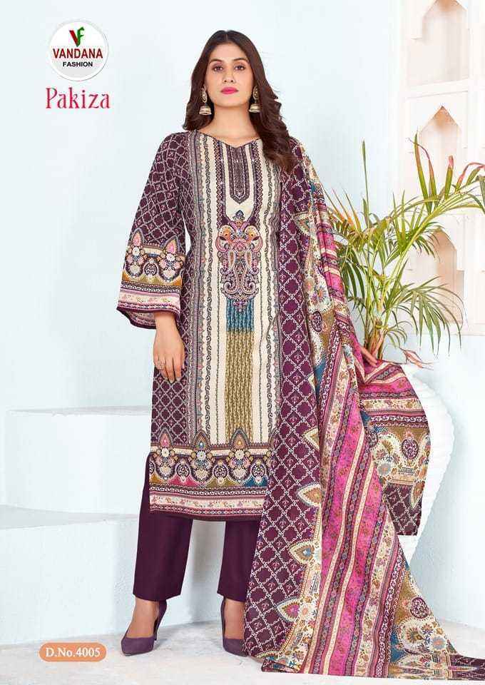 Vandana Fashion Pakiza Vol-4 Cotton Dress Material (10 pcs Catalogue)
