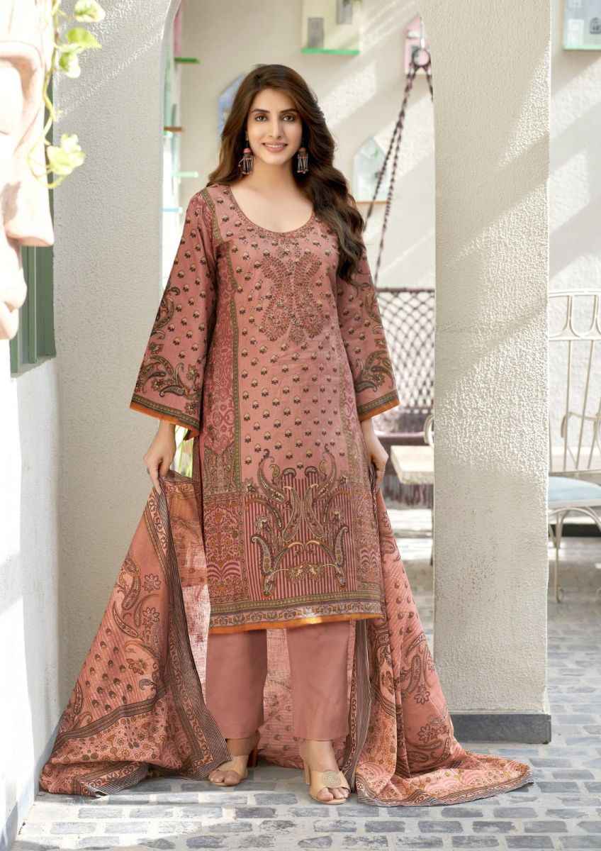 Yashika Trends Nayra A Cotton Dress Material (8 pcs Catalogue)