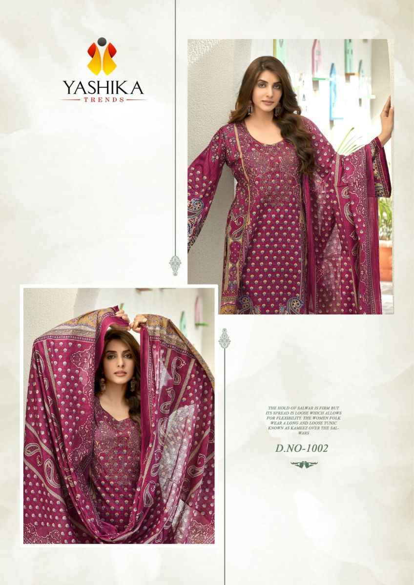 Yashika Trends Nayra A Cotton Dress Material (8 pcs Catalogue)