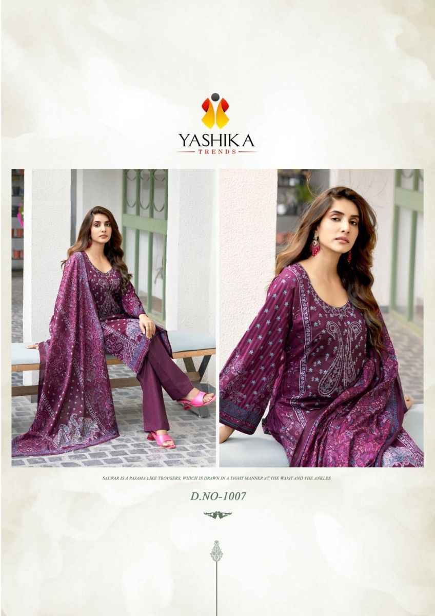 Yashika Trends Nayra A Cotton Dress Material (8 pcs Catalogue)