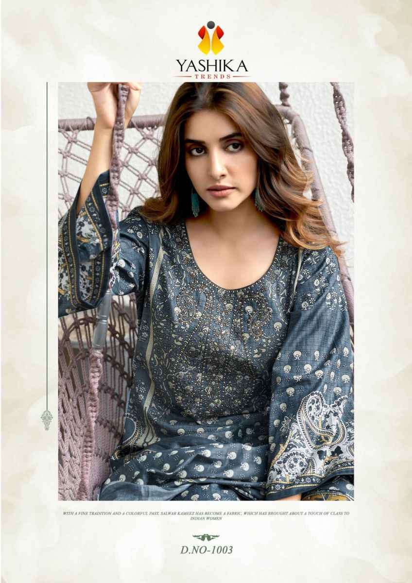 Yashika Trends Nayra A Cotton Dress Material (8 pcs Catalogue)