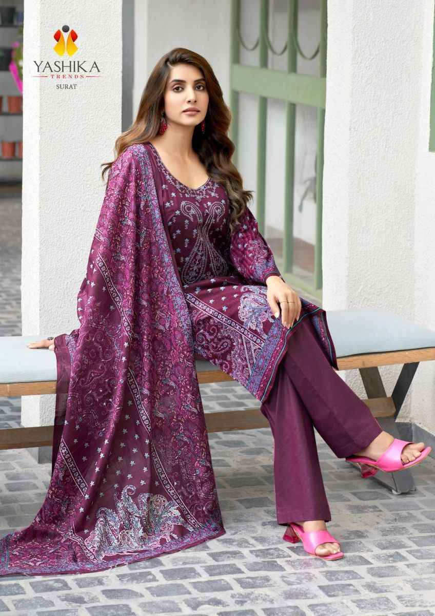 Yashika Trends Nayra A Cotton Dress Material (8 pcs Catalogue)