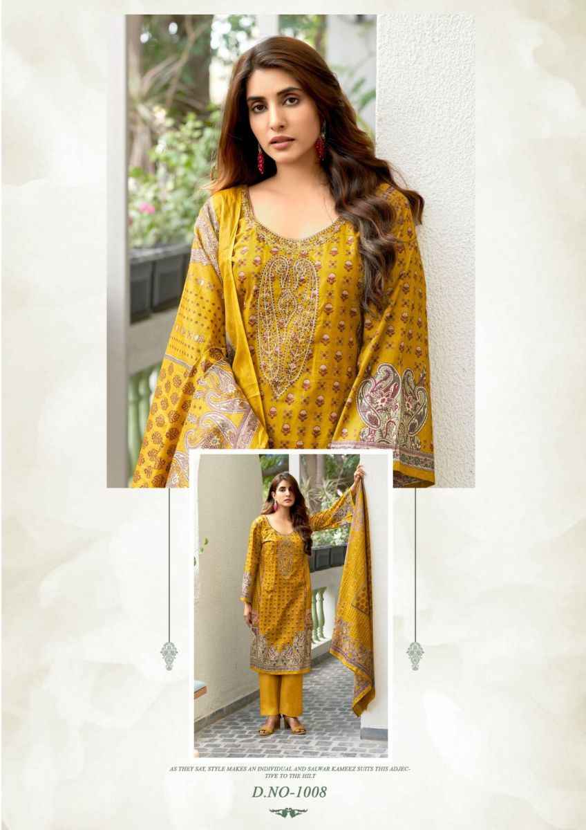 Yashika Trends Nayra A Cotton Dress Material (8 pcs Catalogue)