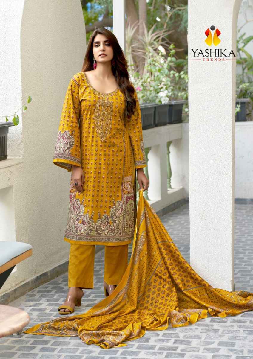 Yashika Trends Nayra A Cotton Dress Material (8 pcs Catalogue)