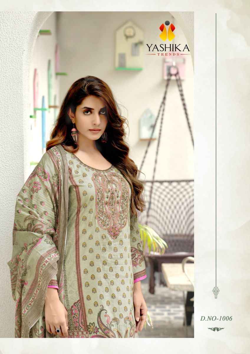 Yashika Trends Nayra A Cotton Dress Material (8 pcs Catalogue)