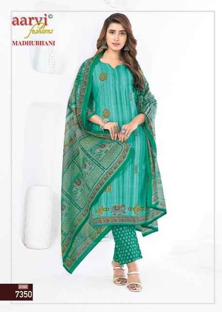 Aarvi Fashion Madhubani Vol-1 Cotton Readymade Suit (6 pcs Catalogue)