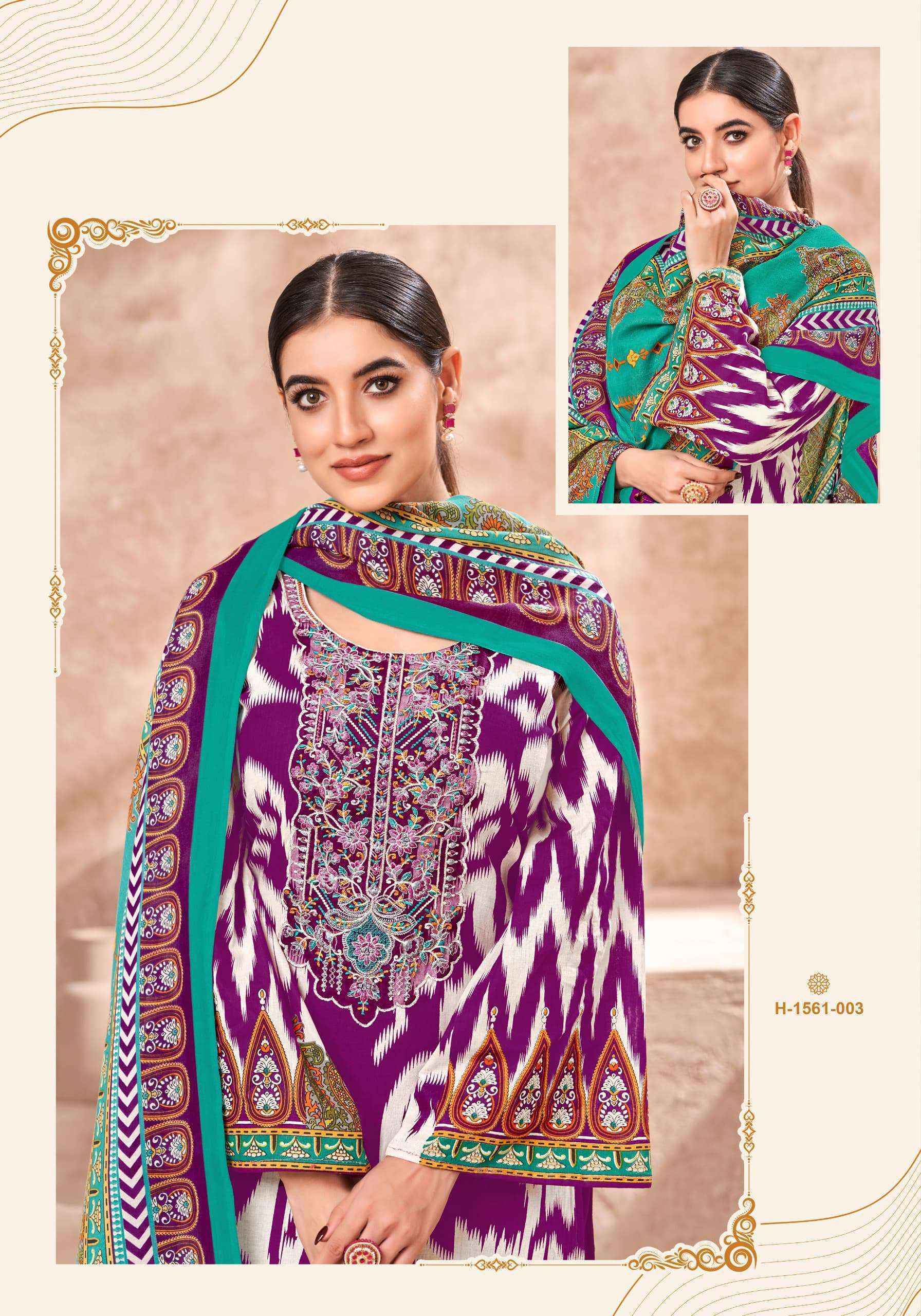 Alok Mushq Cambric Cotton Dress Material (8 pcs Catalogue)